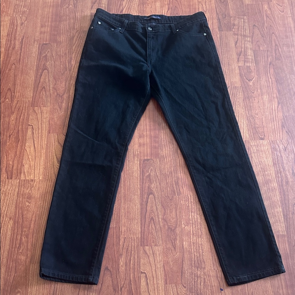 Levi's Black Mid Rise Skinny Jeans size 16
